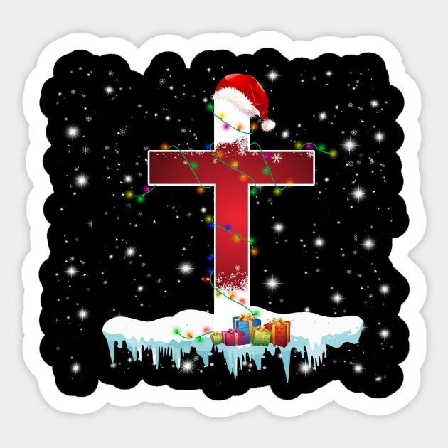 The Cross Christmas Day Costume Gift Sticker by Ohooha